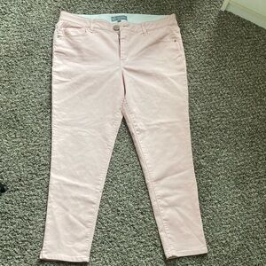 Pink capris
